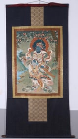 QING DYNASTY THANGKA