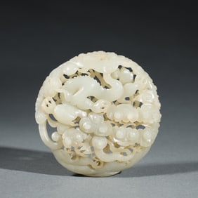 MING DYNASTY JADE BELT BUCKLE