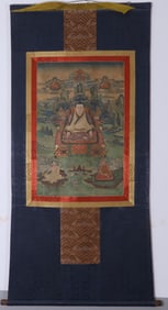 QING DYNASTY THANGKA
