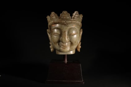 JADE BUDDHA HEAD