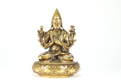 GILDED MASTER OF THE QING DYNASTY