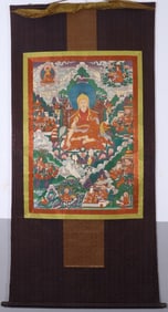 QING DYNASTY THANGKA