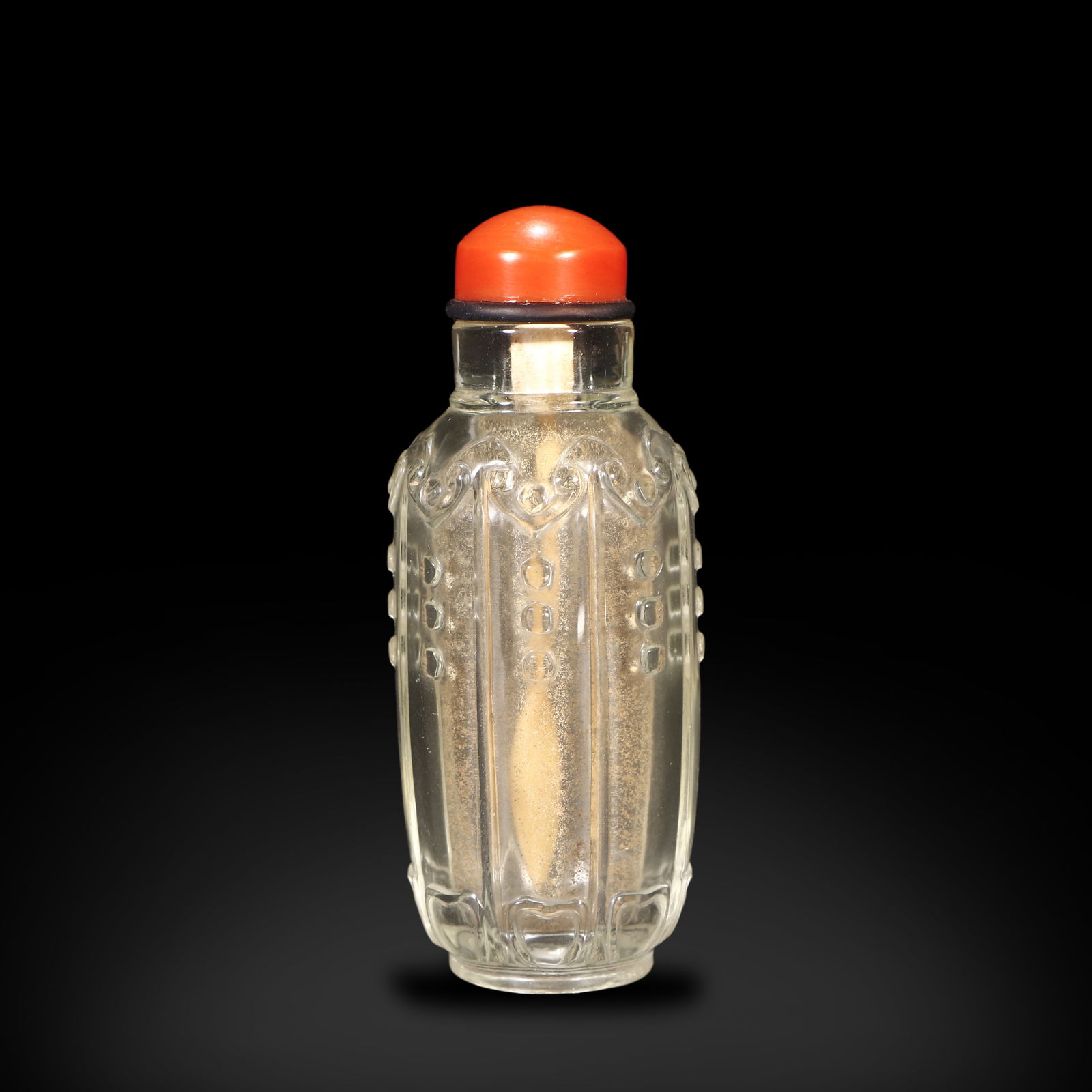 Qing Dynasty Rock crystal snuff bottle (1 of 4)