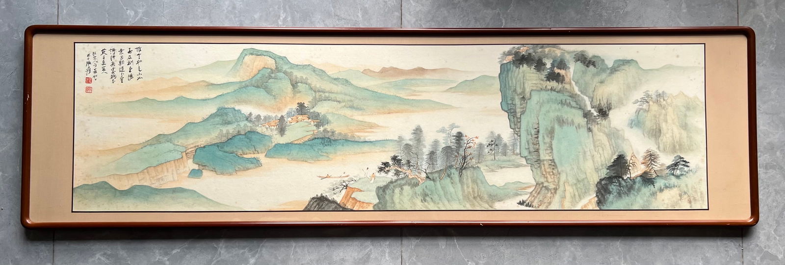 Zhang Daqian Landscape (Framed Painting) (1 of 6)
