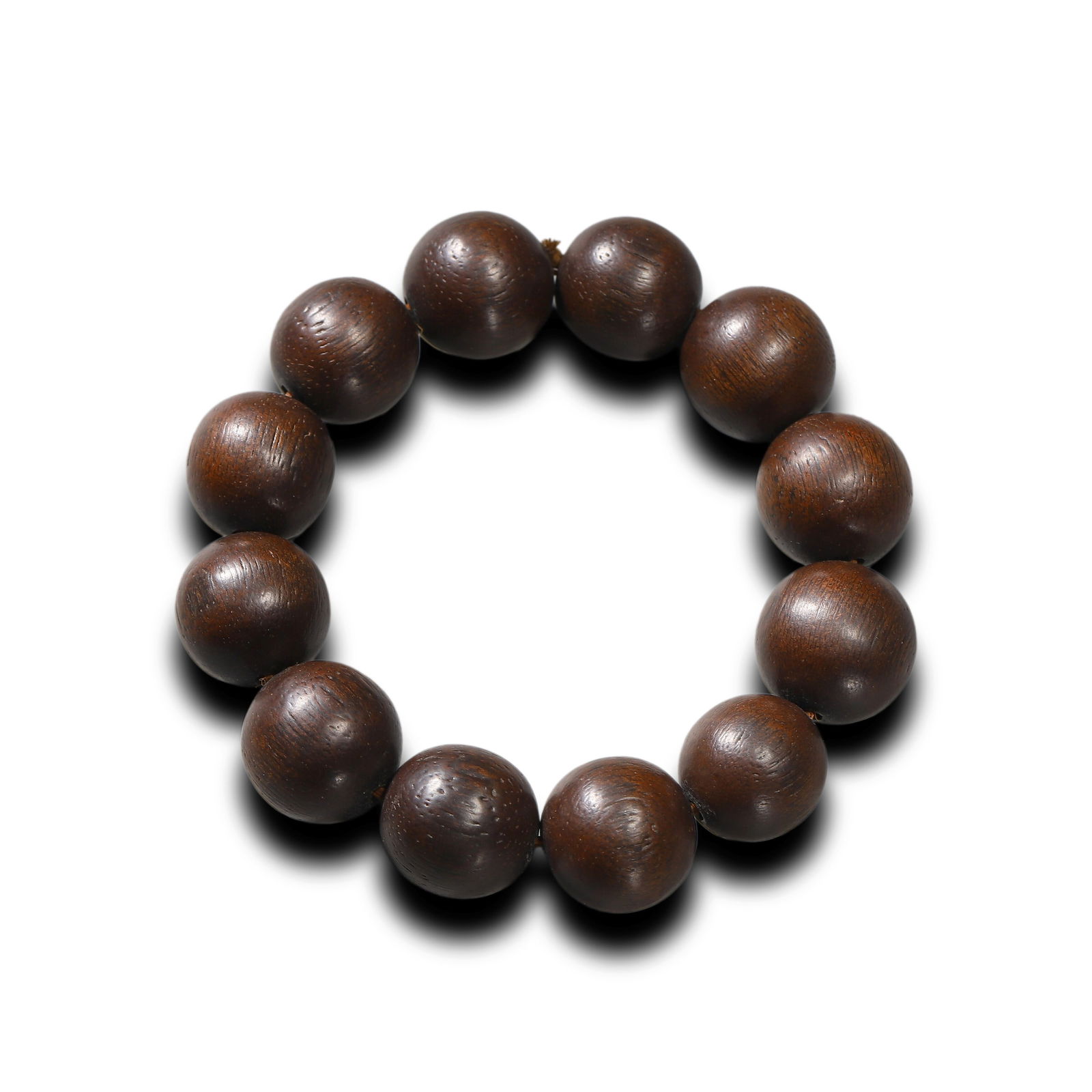 Qing Dynasty Kyara eaglewood prayer beads bracelet (1 of 3)