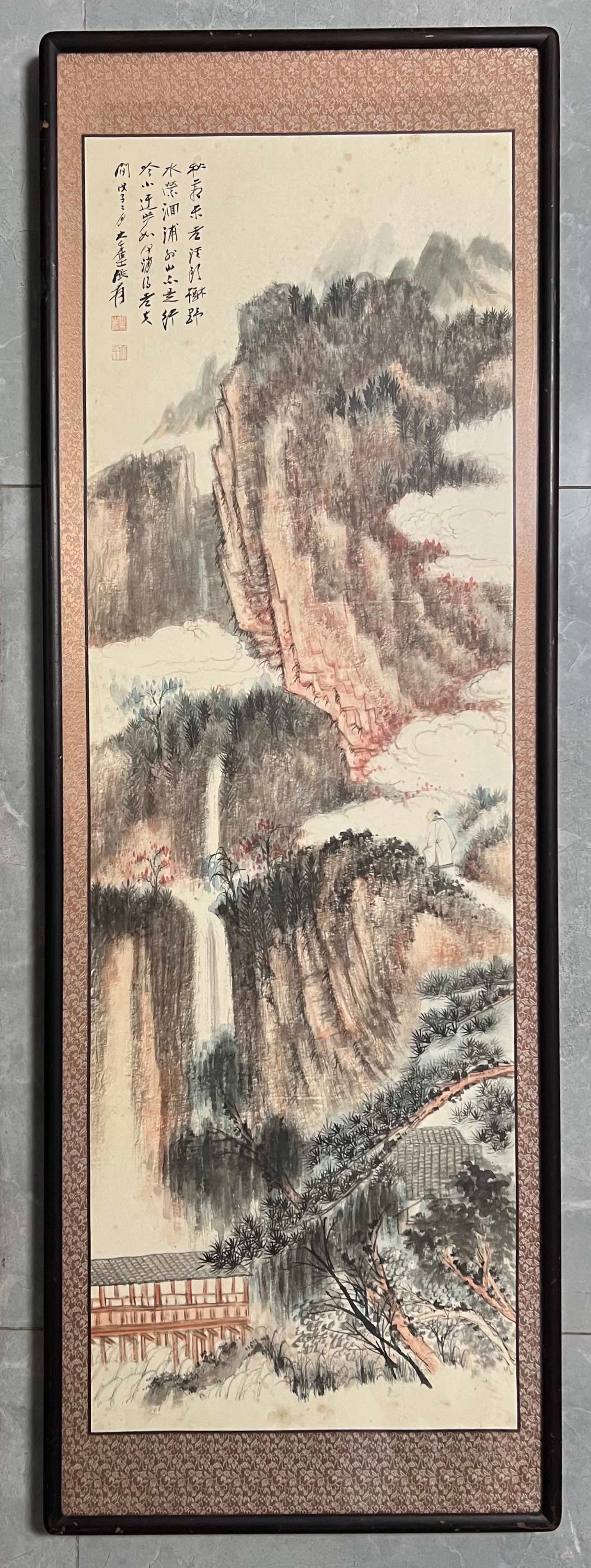Zhang Daqian Landscape (Framed Painting) (1 of 5)