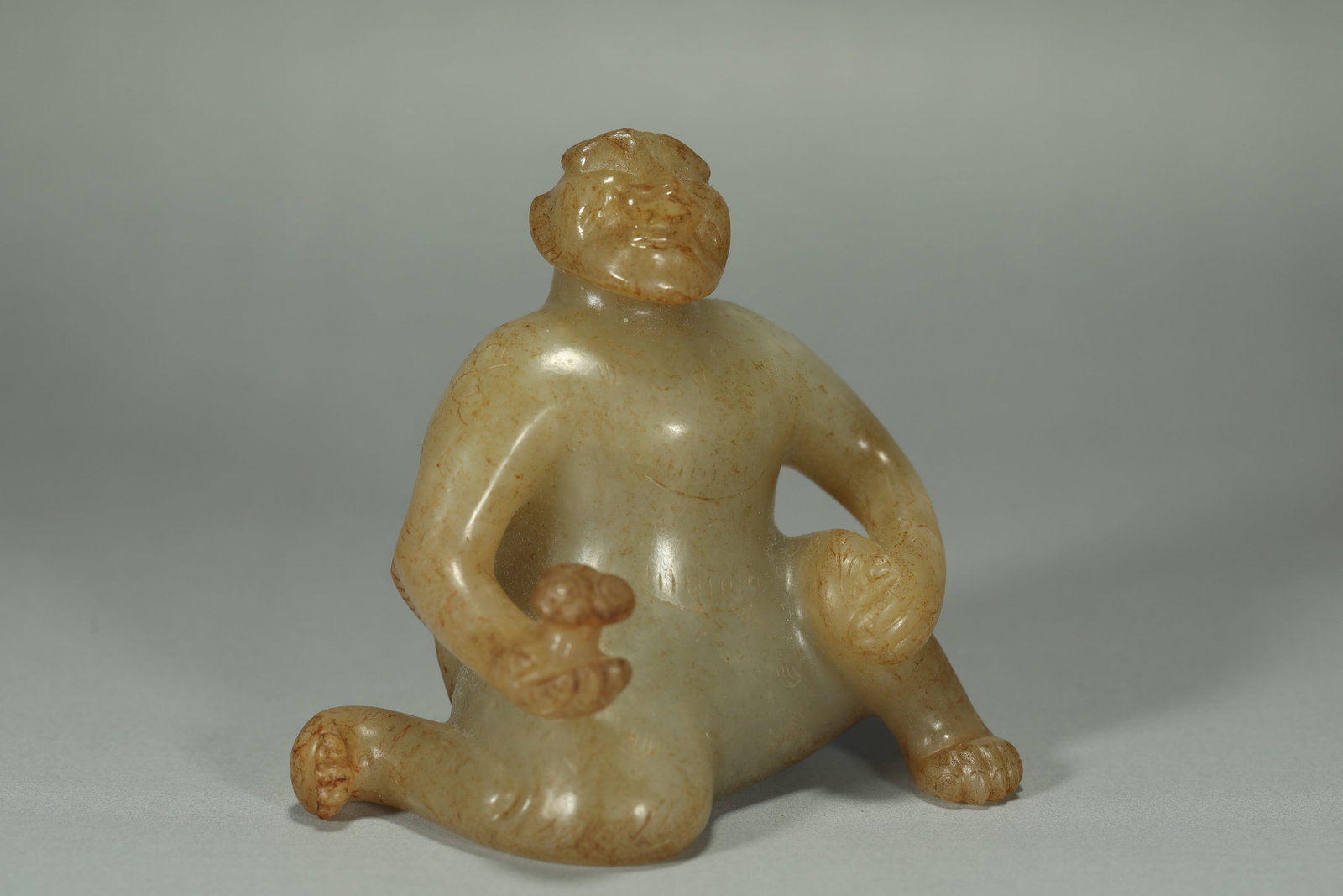 FEATHERED MAN OF THE MING DYNASTY: Name FEATHERED MAN OF THE MING DYNASTY Dimensions H:7CM Condition Additional photographs and condition reports are available upon request as a courtesy to our clients. Any condition report