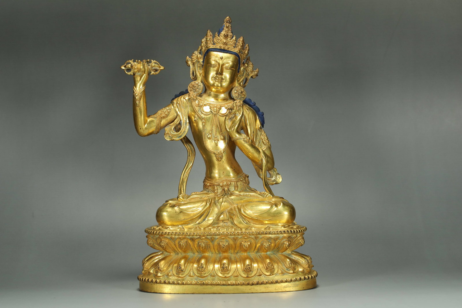 GILDED BUDDHA OF THE MING DYNASTY: Name GILDED BUDDHA OF THE MING DYNASTY Dimensions H:25CM Condition Additional photographs and condition reports are available upon request as a courtesy to our clients. Any conditio