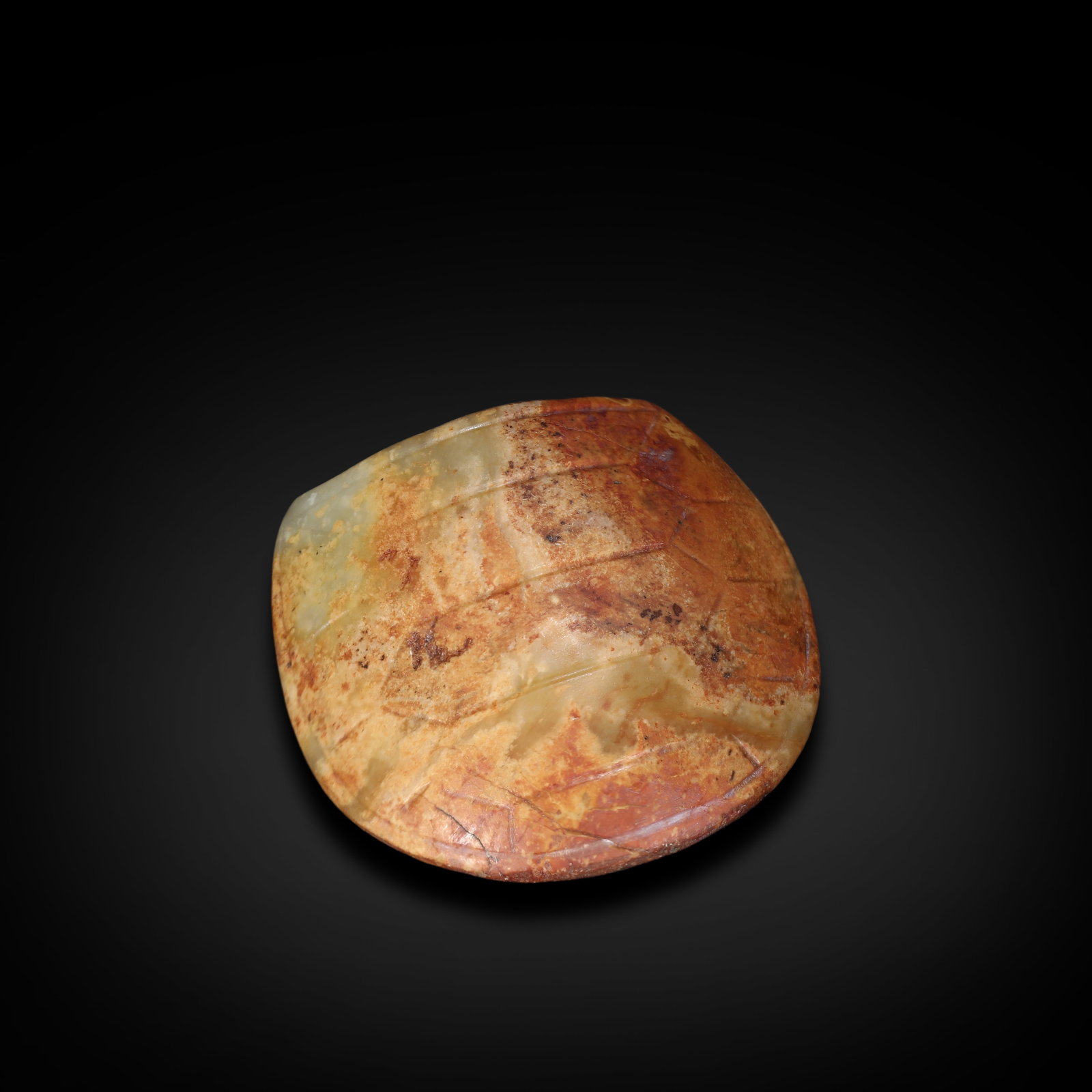 Shang Dynasty Jade Tortoise Shell: Name Shang Dynasty Jade Tortoise Shell Dimensions H:6.8cm W:6.8cm Condition Additional photographs and condition reports are available upon request as a courtesy to our clients. Any