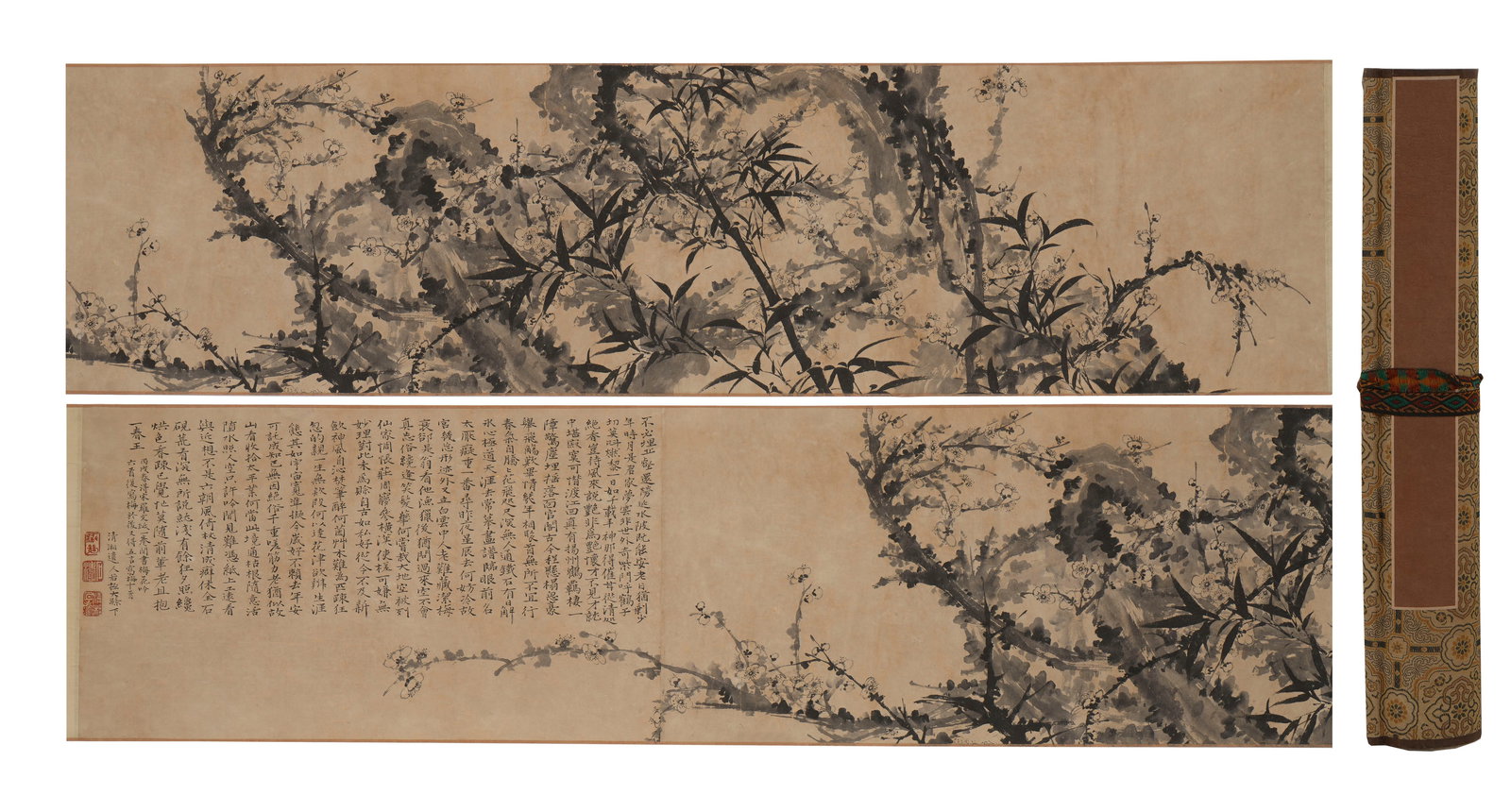 Shi Tao Hand Scroll of Flowers (1 of 12)