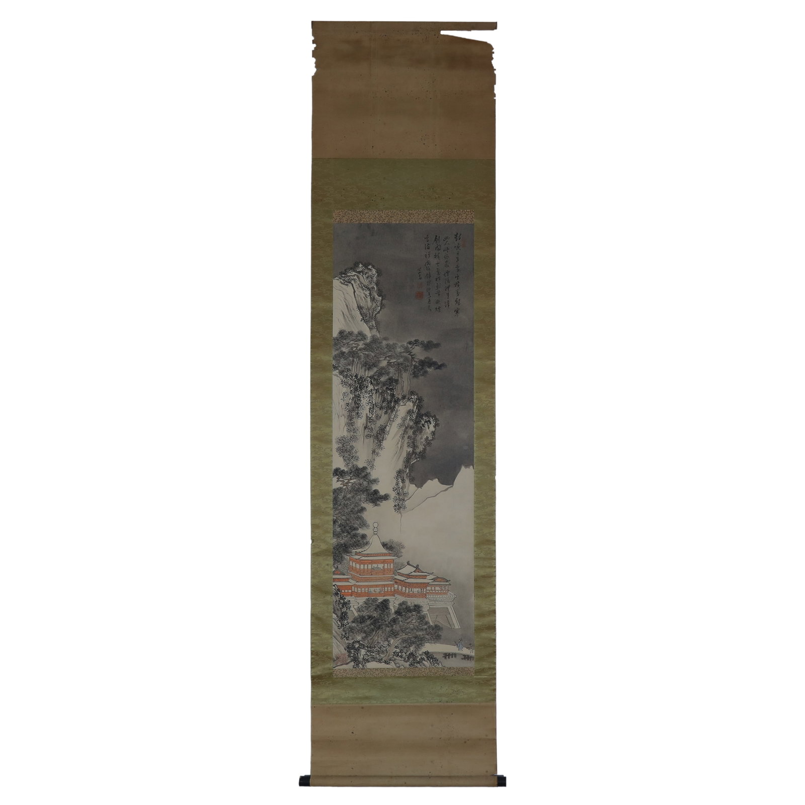 Pu Ru, Snow Landscape, Hanging Scroll - 11