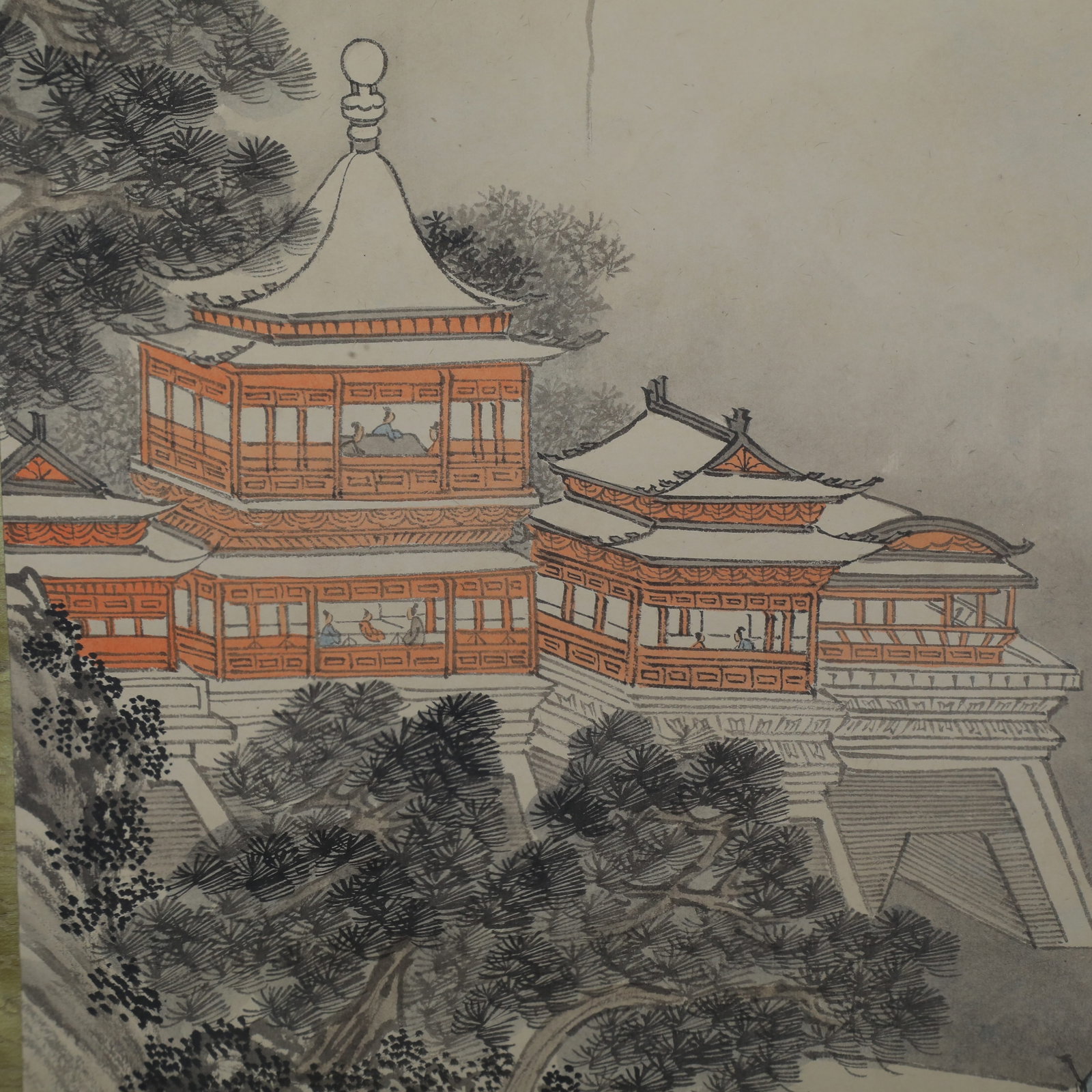 Pu Ru, Snow Landscape, Hanging Scroll - 6