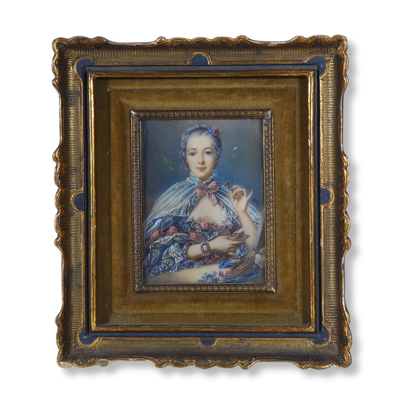 19th Century Portrait of Madame de Pompadour (1 of 3)