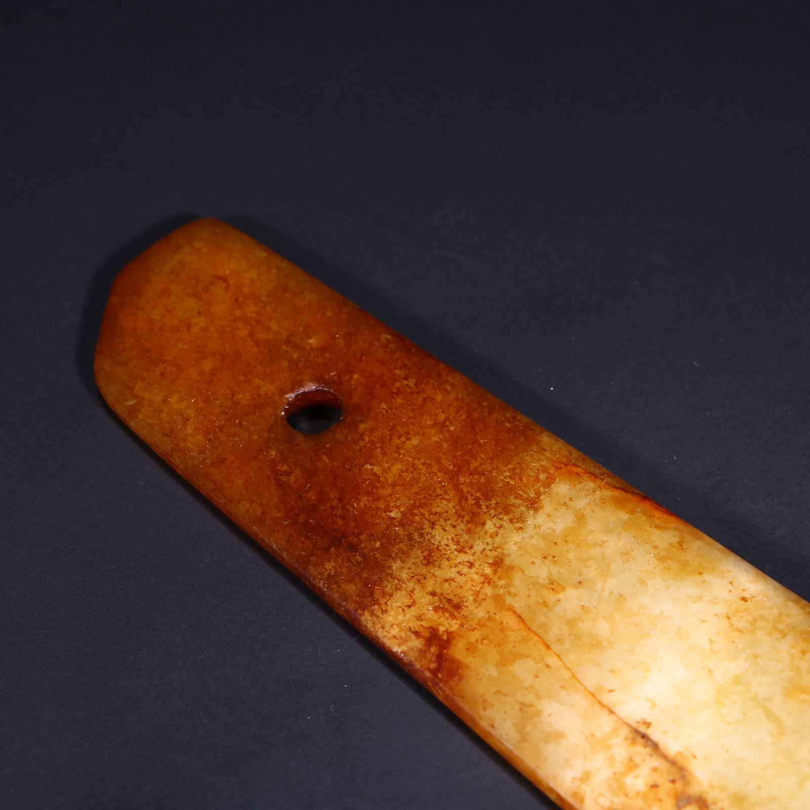 Archaic Jade Gui Ceremonial Tablet - 3