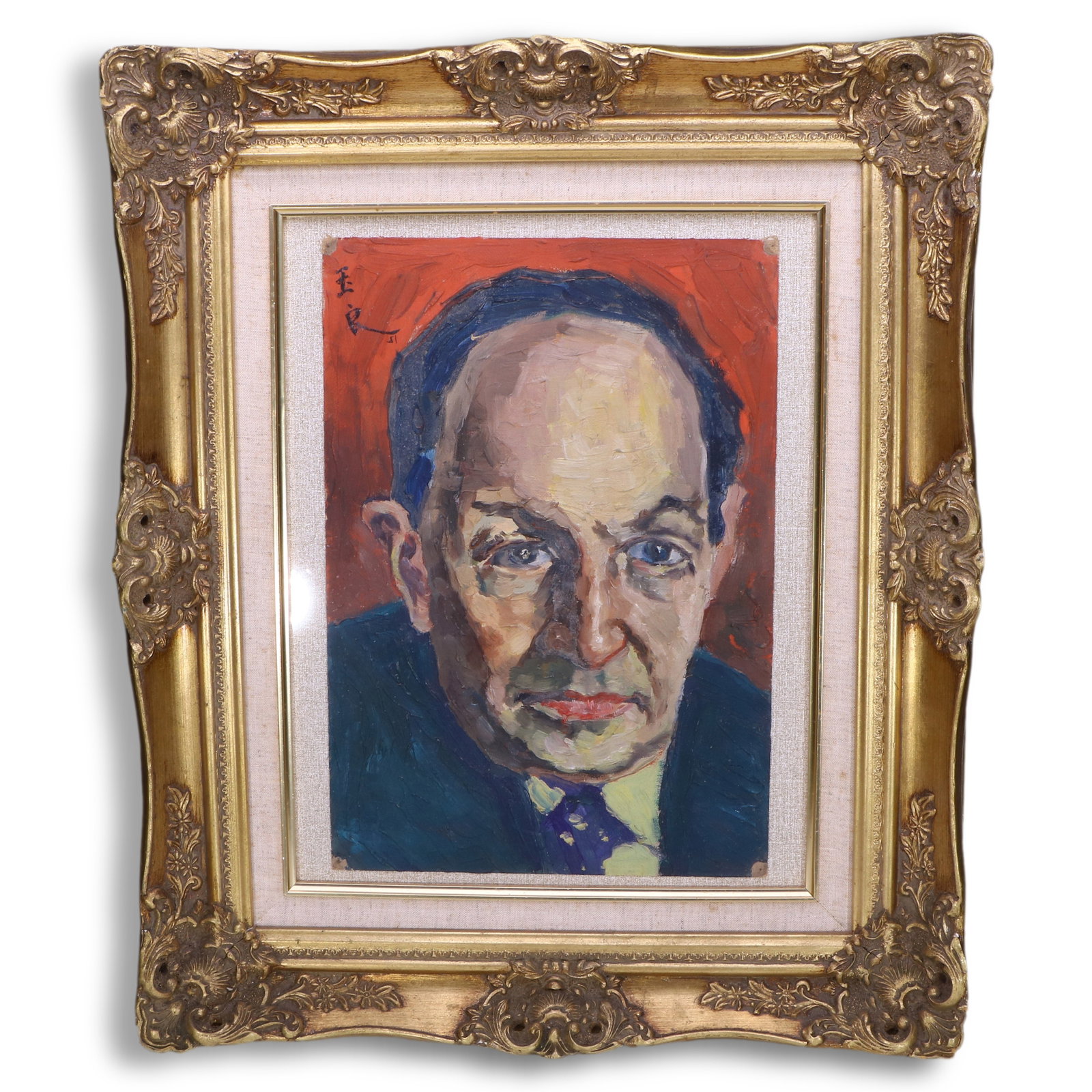 Pan Yuliang Oil Painting of Figure: Name Pan Yuliang Oil Painting of Figure Dimensions 38x26.5cm Description