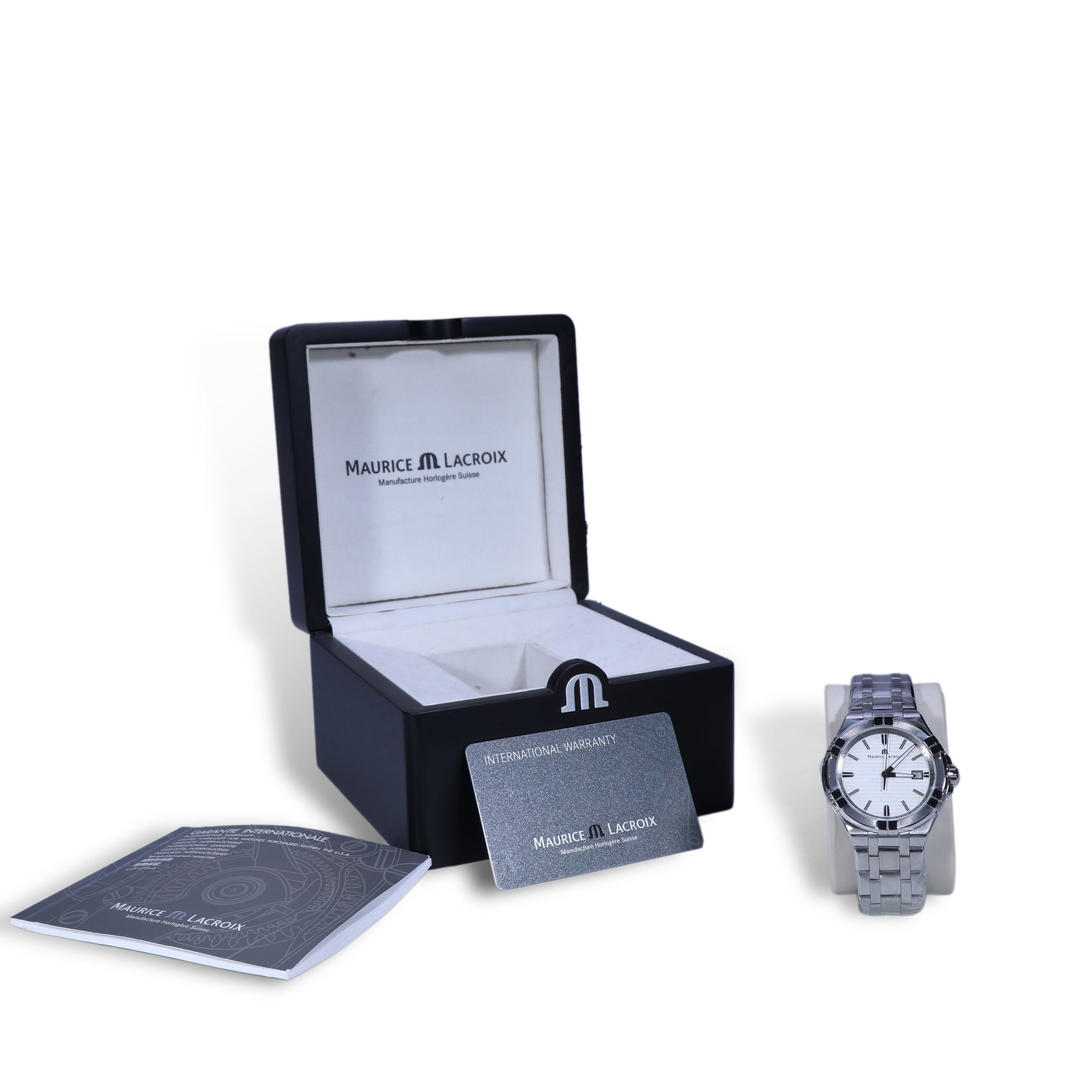 Maurice Lacroix Men's Wristwatch: Name Maurice Lacroix Men's Wristwatch Dimensions D:44mm Description