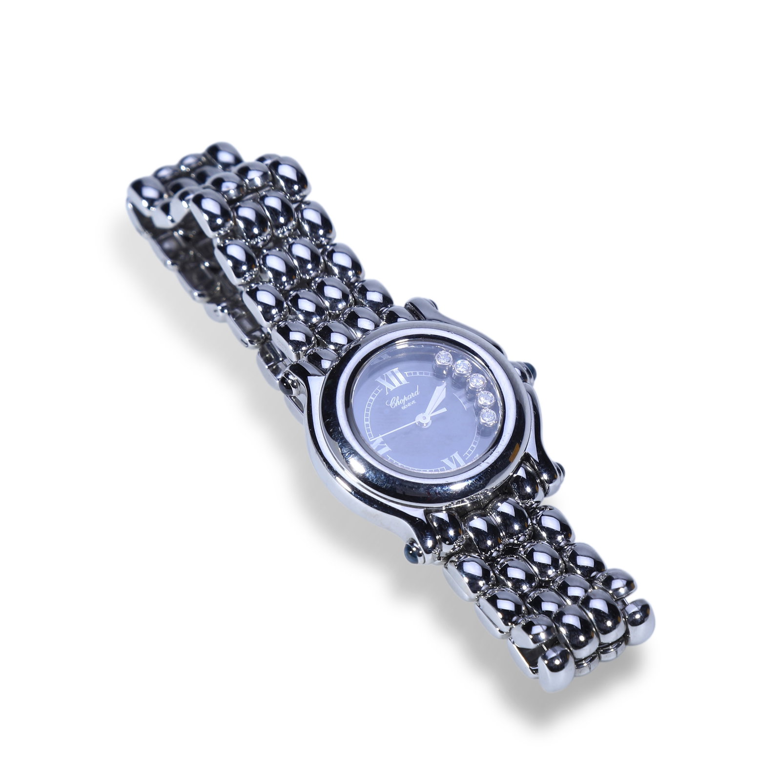 Chopard Happy Diamonds Ladies' Wristwatch: Name Chopard Happy Diamonds Ladies' Wristwatch Dimensions D:27mm Description
