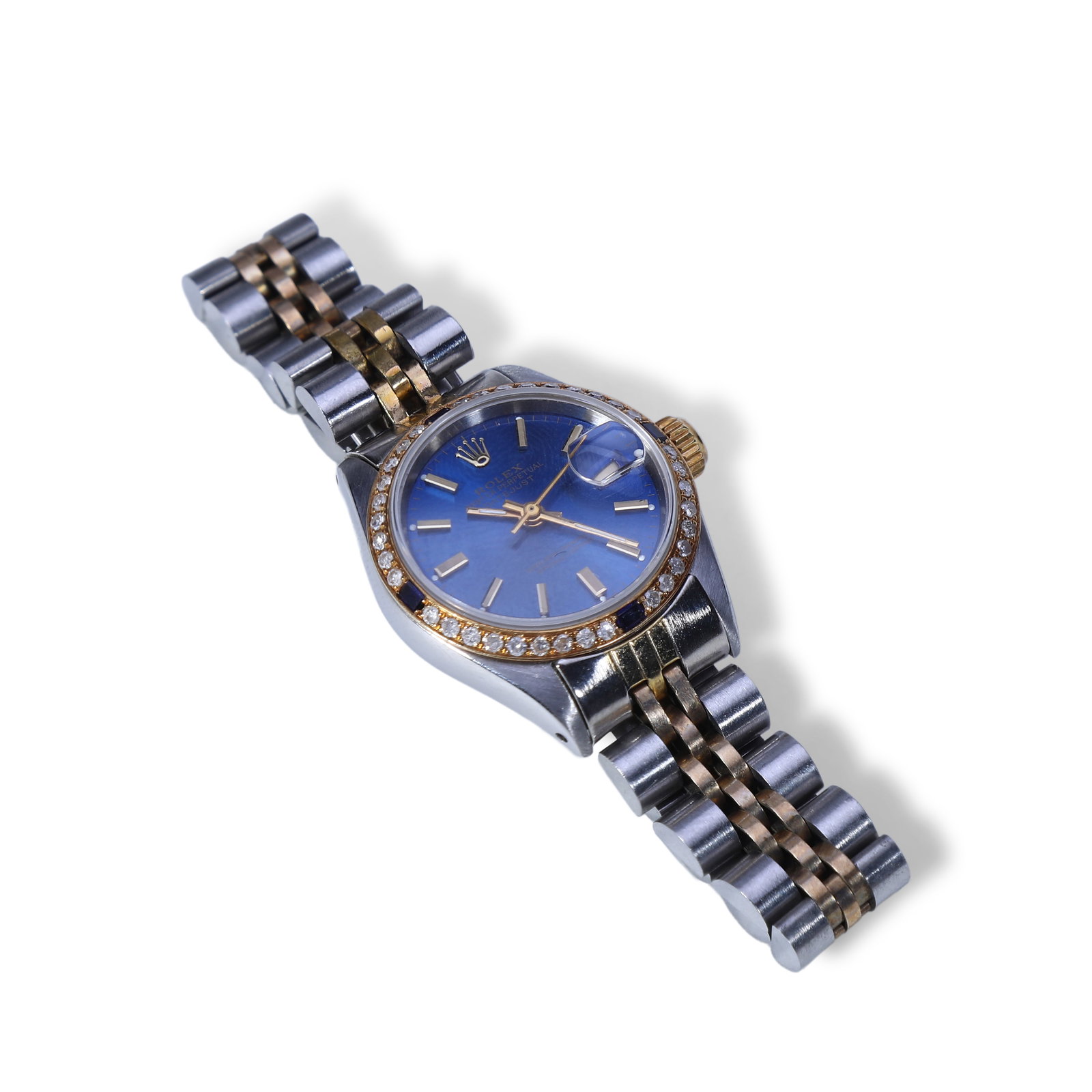 Rolex Two-Tone Ladies' Wristwatch with Later-Set Diamonds: Name Rolex Two-Tone Ladies' Wristwatch with Later-Set Diamonds Dimensions D:26mm Description