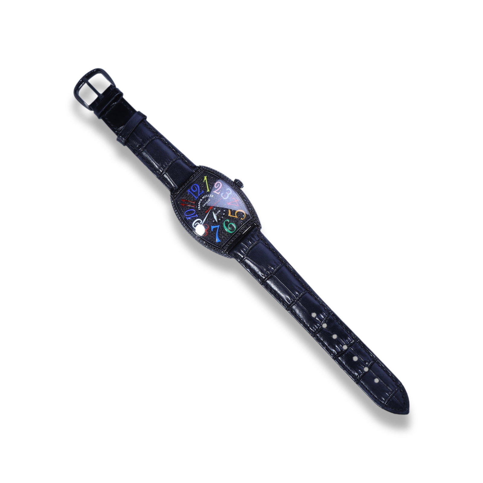 Franck Muller 6850 Ladies' Wristwatch with Later-Set VVS Diamonds: Name Franck Muller 6850 Ladies' Wristwatch with Later-Set VVS Diamonds Dimensions 32/42mm Description