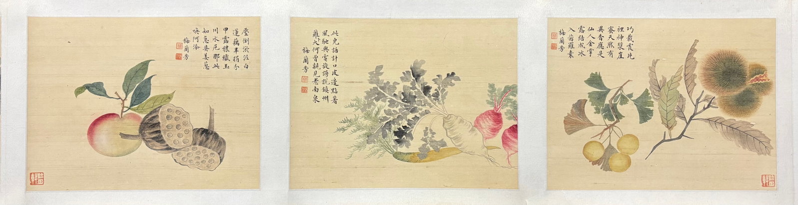 Mei Lanfang, Longevity and Spring, Hand Scroll - 10