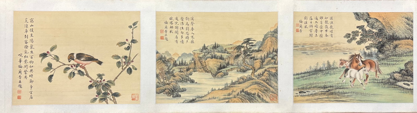 Mei Lanfang, Longevity and Spring, Hand Scroll - 5