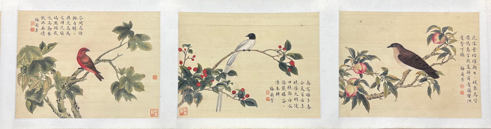 Mei Lanfang, Longevity and Spring, Hand Scroll - 6