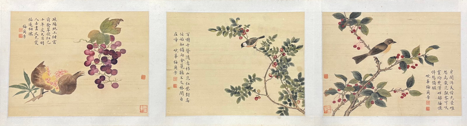 Mei Lanfang, Longevity and Spring, Hand Scroll - 7