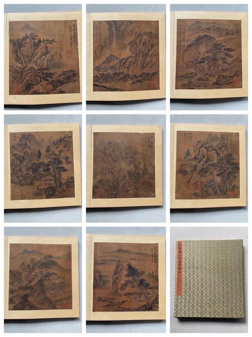Shi Tao, Landscape Album (8 Leaves) (1 of 9)