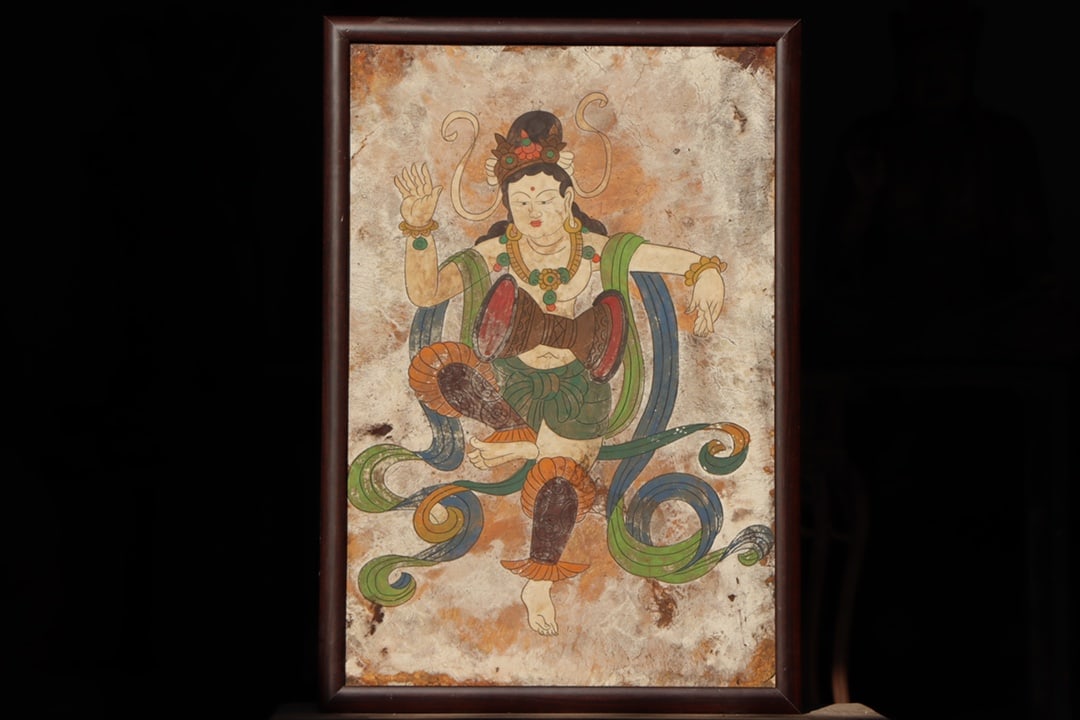 Tang Dynasty, Dunhuang Flying Apsaras Mural (1 of 7)