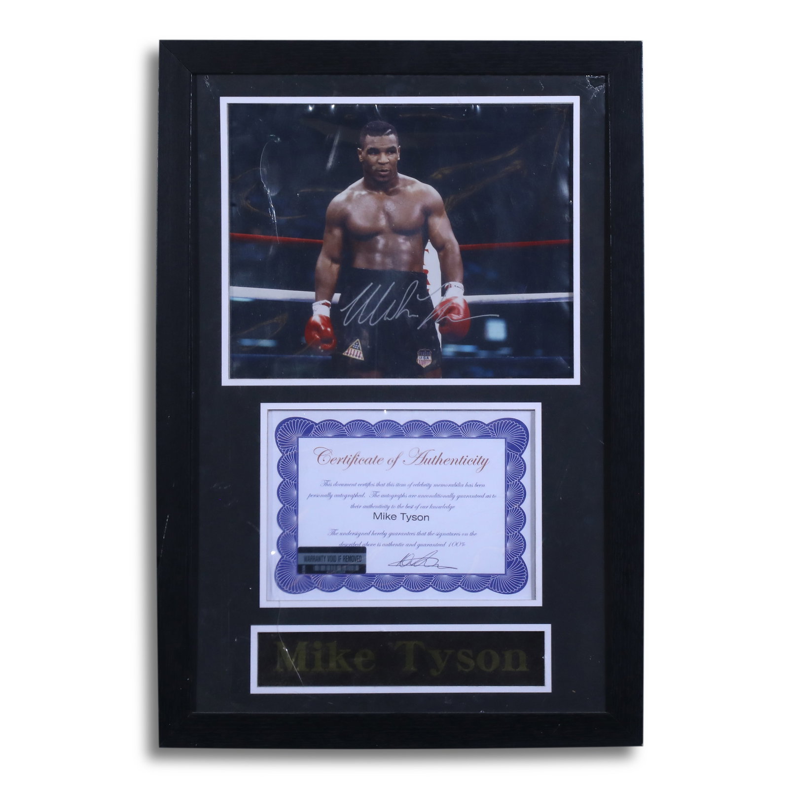 Mike Tyson Autographed Photo (1 of 3)