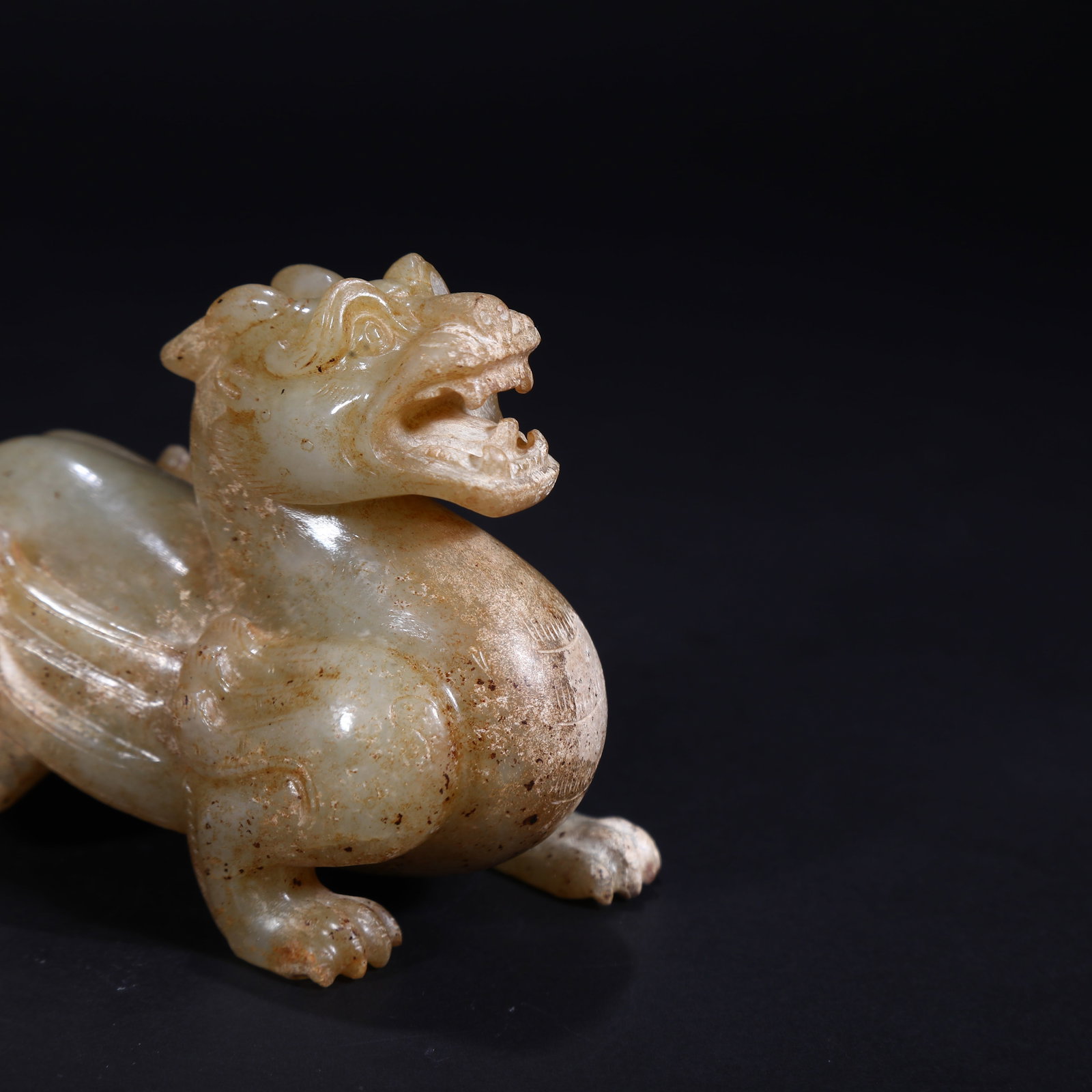 Han Dynasty, Jade Pixie Mythical Beast - 5