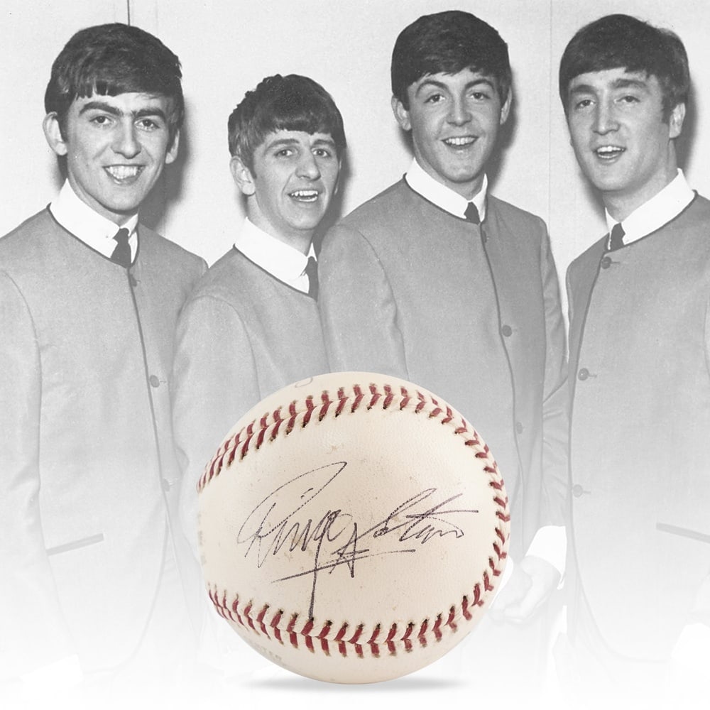 THE BEATLES, FULLY SIGNED AMERICAN LEAGUE BASEBALL: Provenance and Authentication: This collectible has undergone a rigorous forensic evaluation. The signatures were carefully analyzed across multiple criteria, including ink deposition, material aging