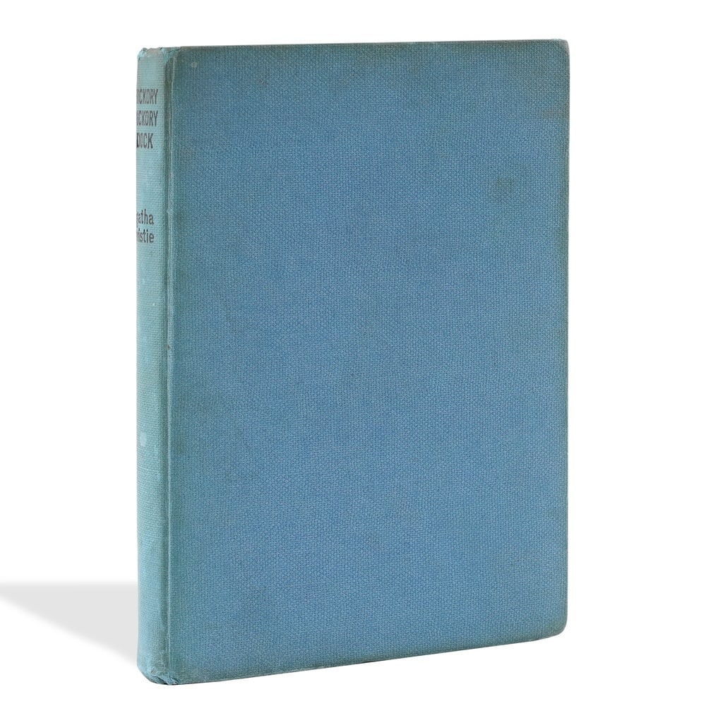 AGATHA CHRISTIE, SIGNED "HICKORY DICKORY DOCK" (1 of 5)