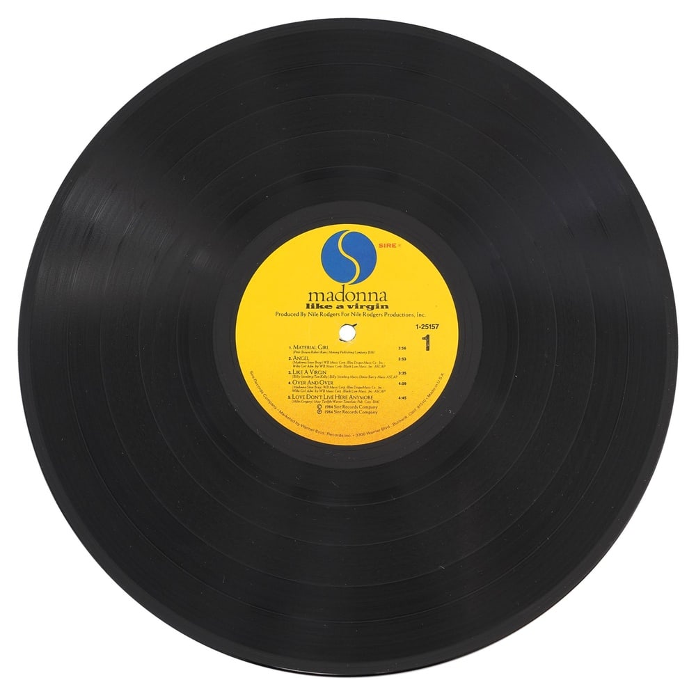 MADONNA, SIGNED "LIKE A VIRGIN" LP - 5