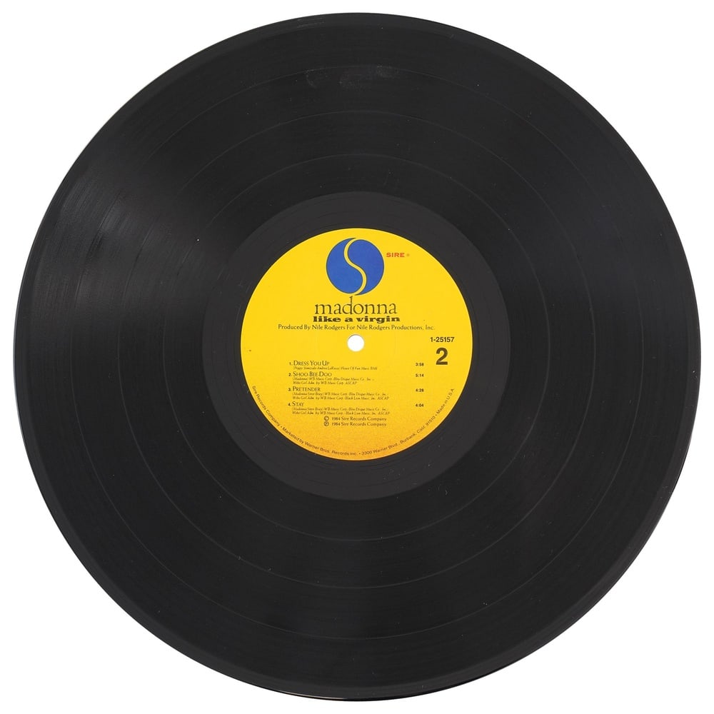 MADONNA, SIGNED "LIKE A VIRGIN" LP - 6