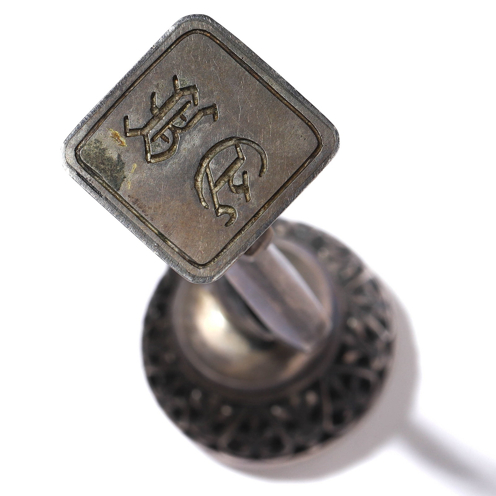 SILVER WAX SEAL STAMP - 7