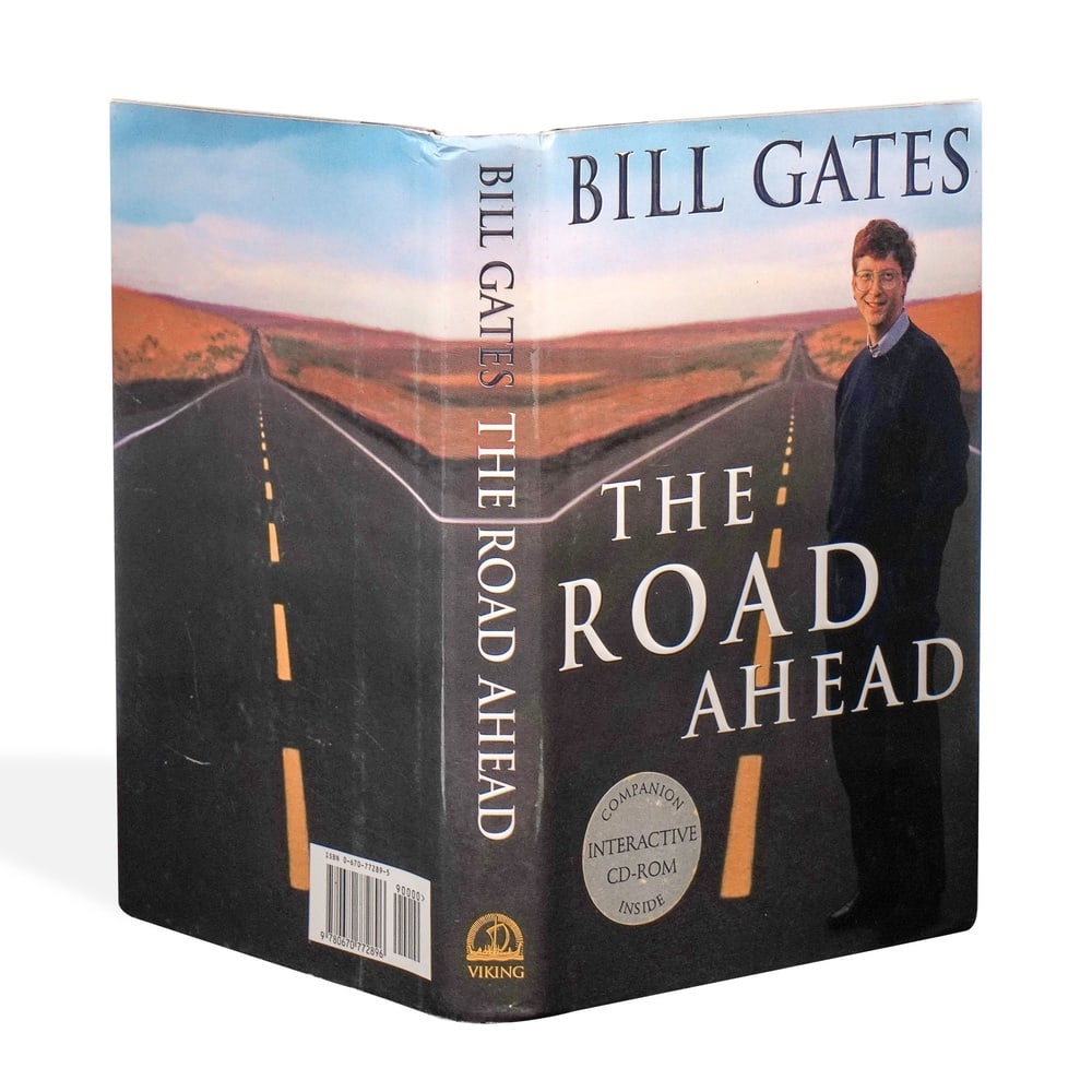 BILL GATES SIGNED THE ROAD AHEAD - 3