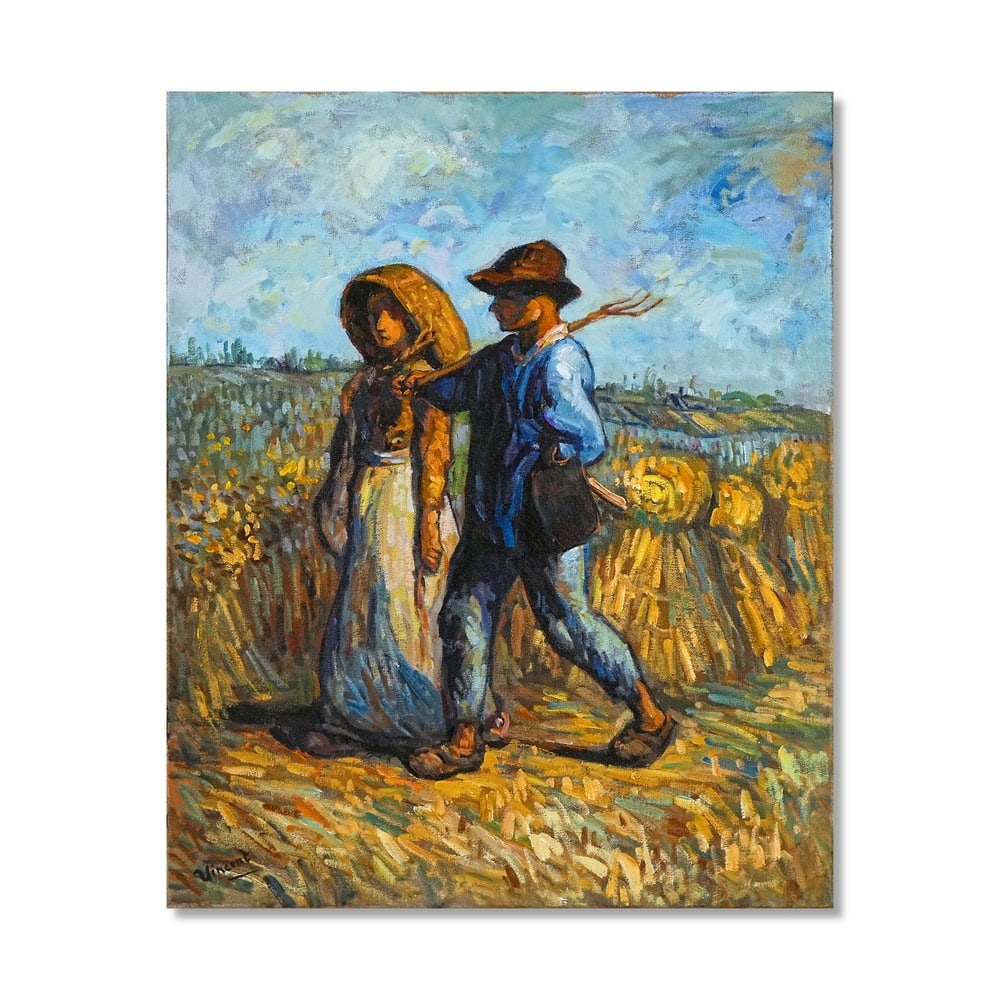 VINCENT VAN GOGH (1853-1890), ATTRIBUTED TO, OIL ON CANVAS: Signed (lower left) Image Dimensions: 29 x 23 3/4 in (73.5 x 60 cm) This painting comes with COA. Vincent van Gogh remains one of the most emotionally powerful and transformative figures in the