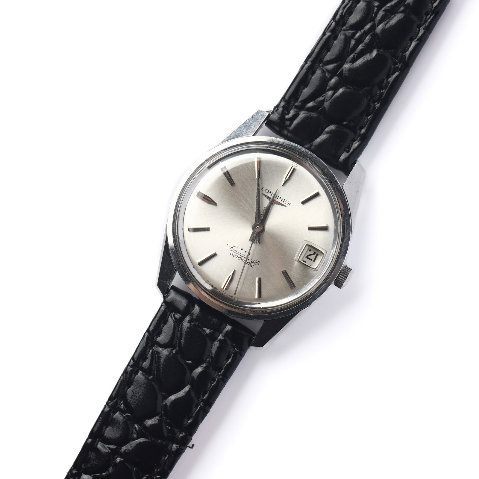 LONGINES CONQUEST AUTOMATIC DATE WRISTWATCH (1 of 6)
