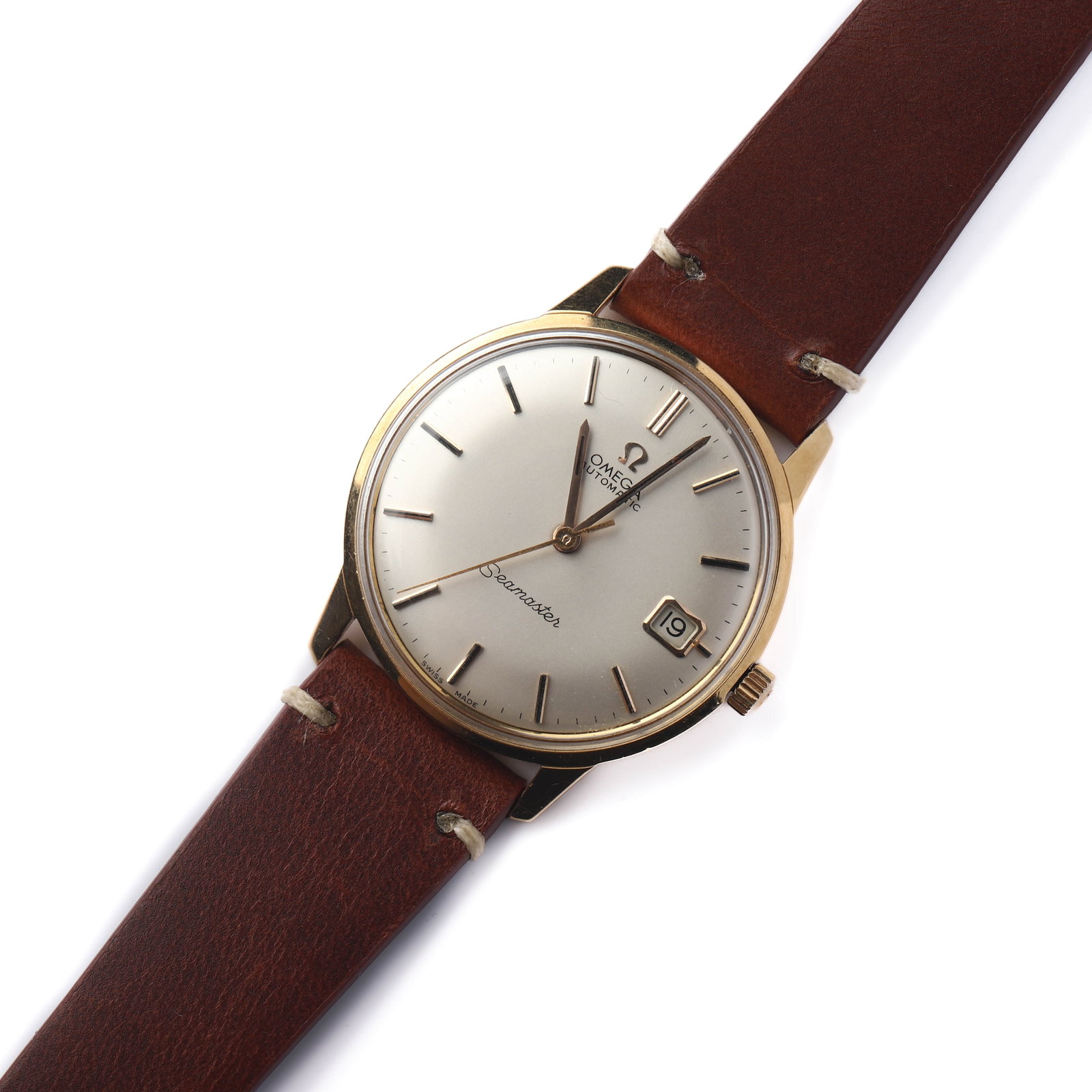 OMEGA SEAMASTER AUTOMATIC DATE WRISTWATCH (1 of 5)