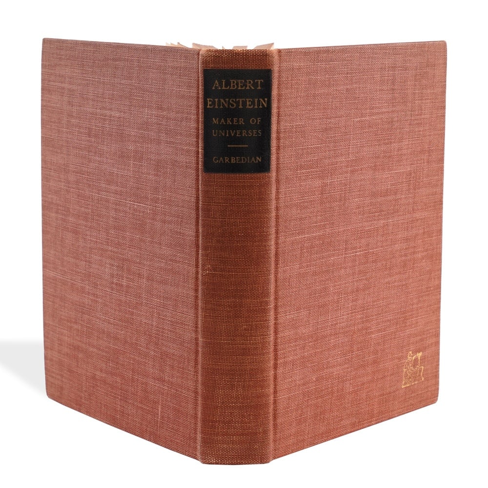ALBERT EINSTEIN, SIGNED ALBERT EINSTEIN: MAKER OF UNIVERSES - 5