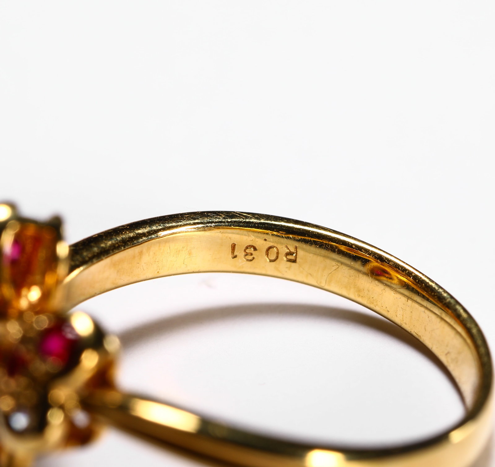 18K RUBY RING - 5