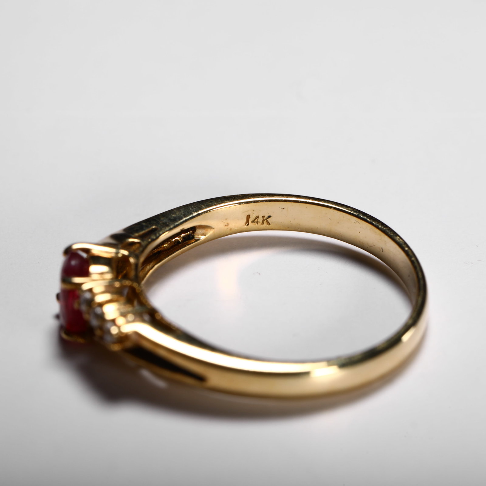 18K RUBY RING - 3