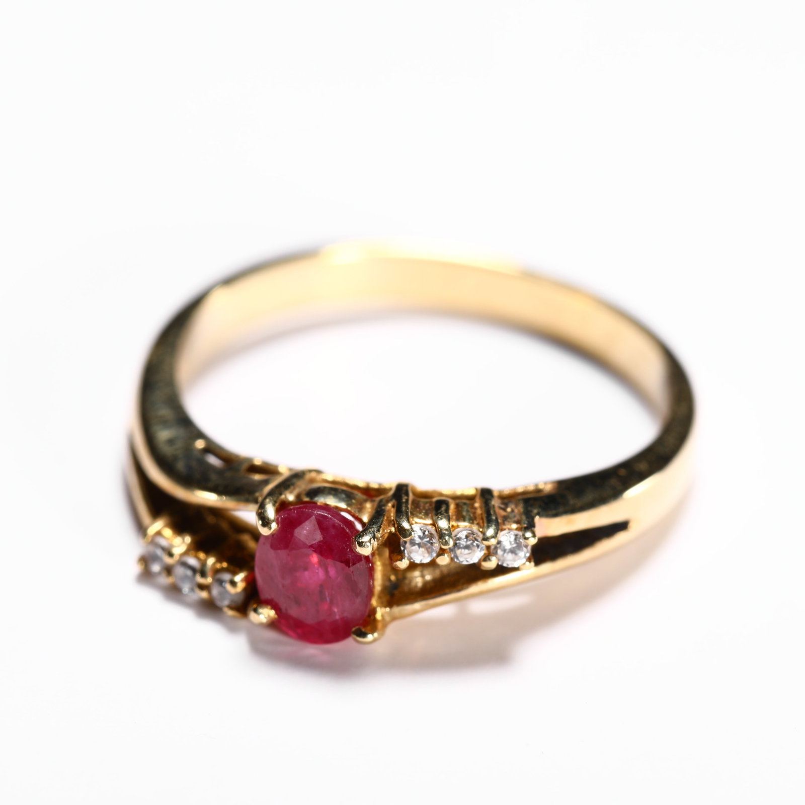 18K RUBY RING - 5