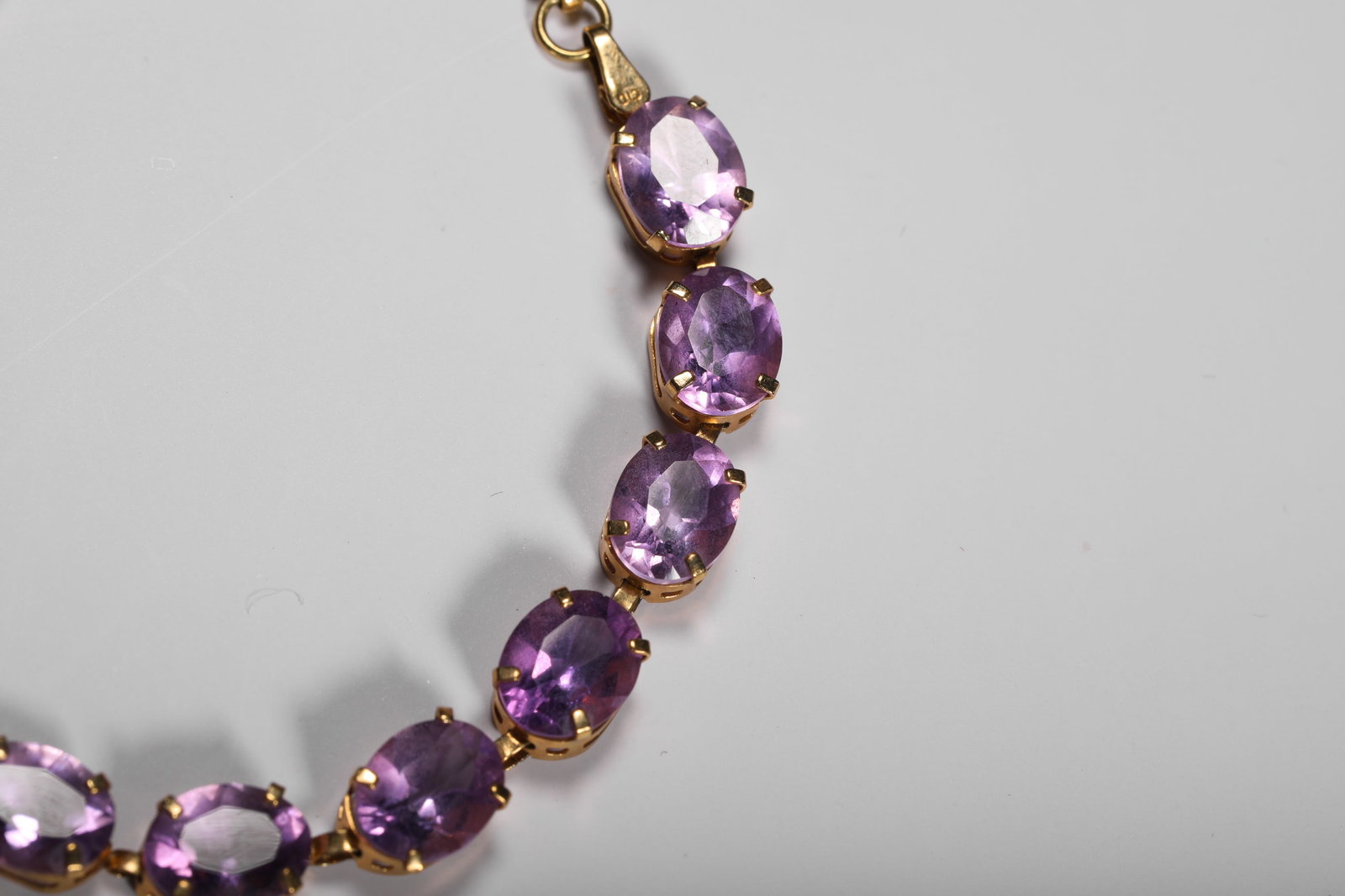 18K AMETHYST RING - 11