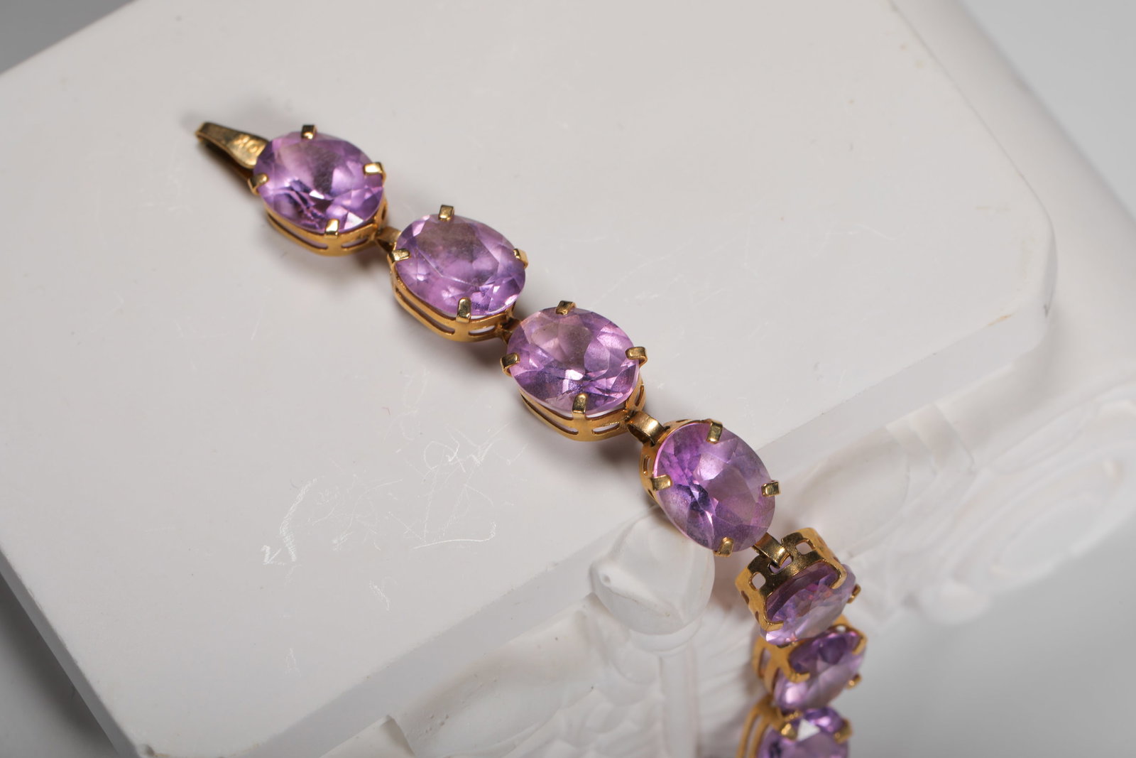 18K AMETHYST RING - 2