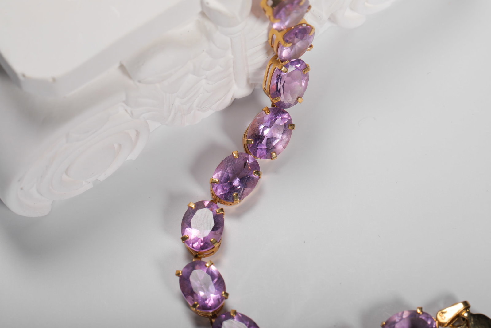 18K AMETHYST RING - 4