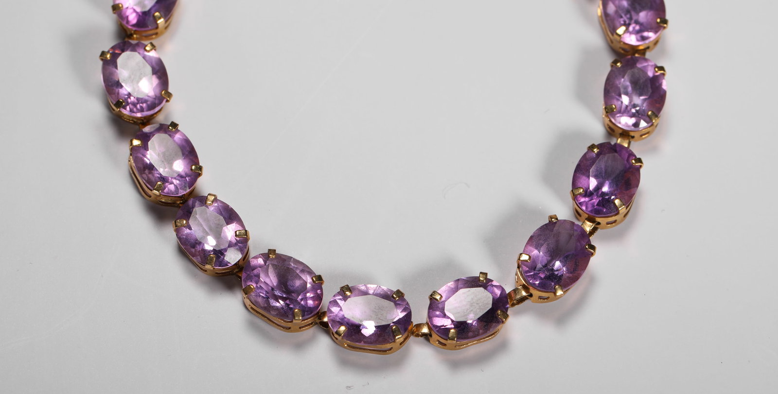 18K AMETHYST RING - 7