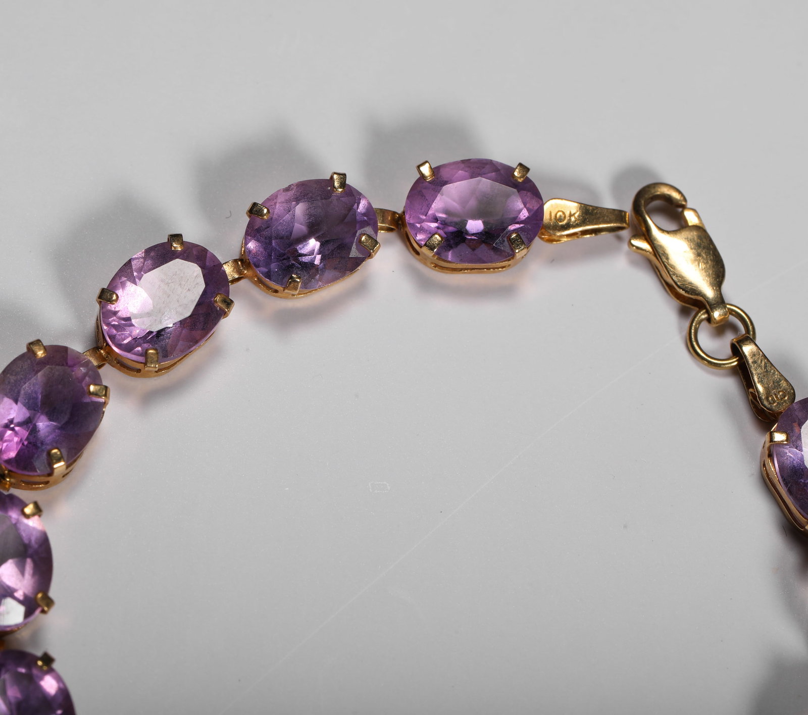 18K AMETHYST RING - 9