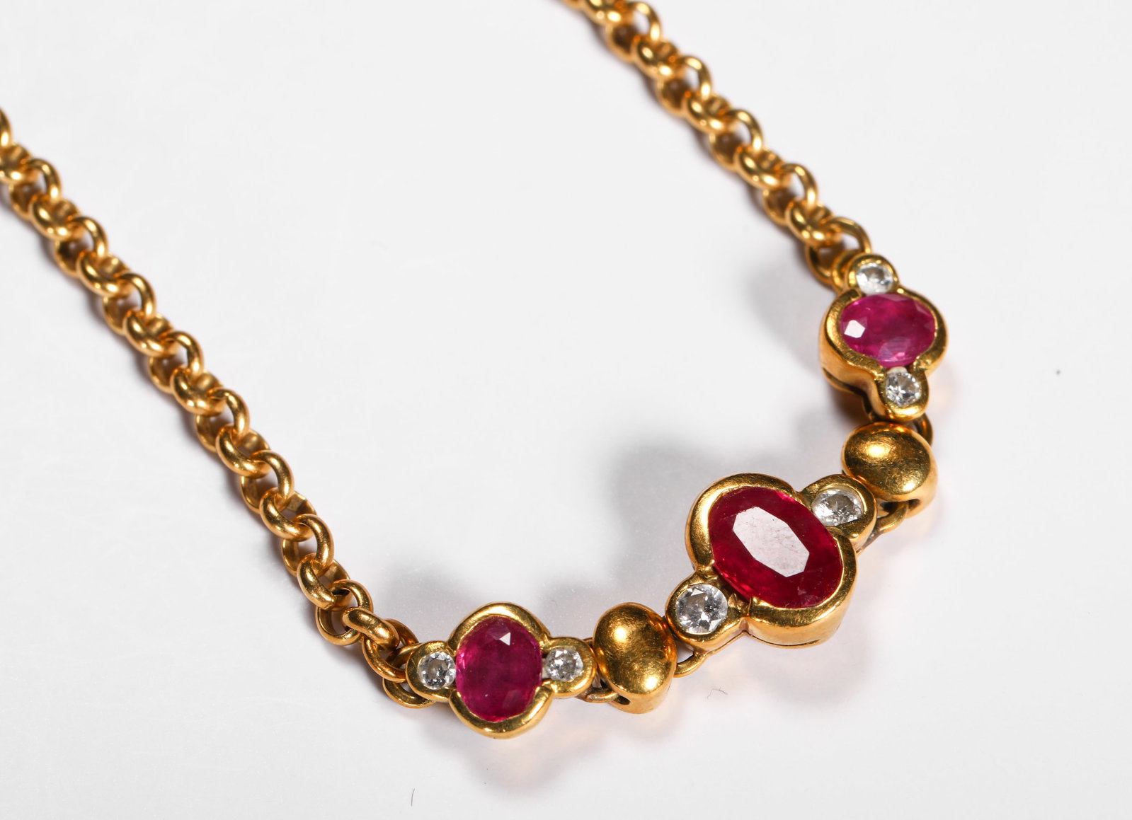 18K RUBY BRACELET - 2